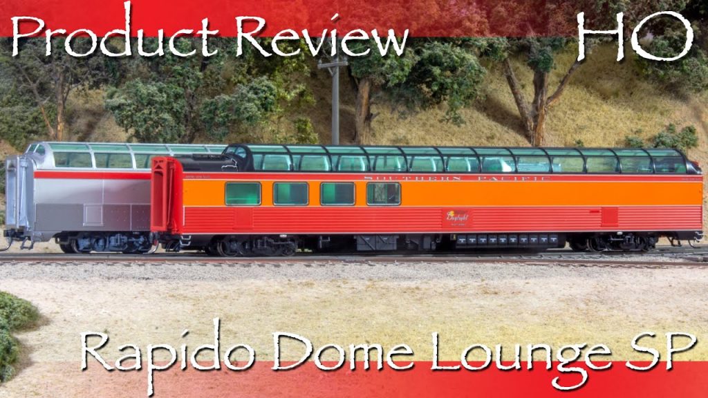 Recycled Dome Cars? – Unboxing and Product Review of Rapido’s HO Scale SP Dome Lounge Cars