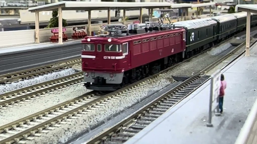 TOMIX ED76 550形(赤2号) その①