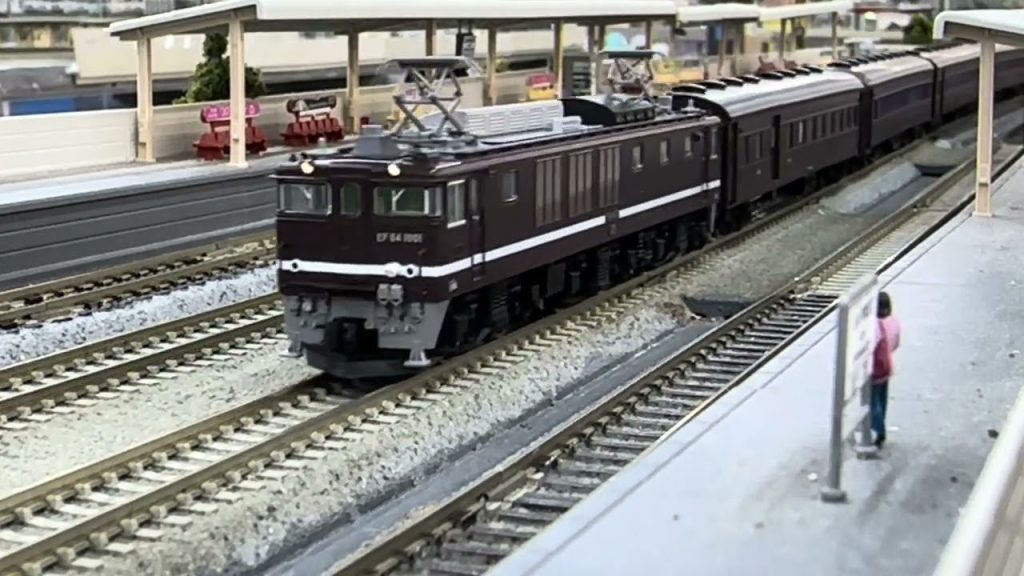 TOMIX EF64 1000形電気機関車（1001号機・茶色） その①