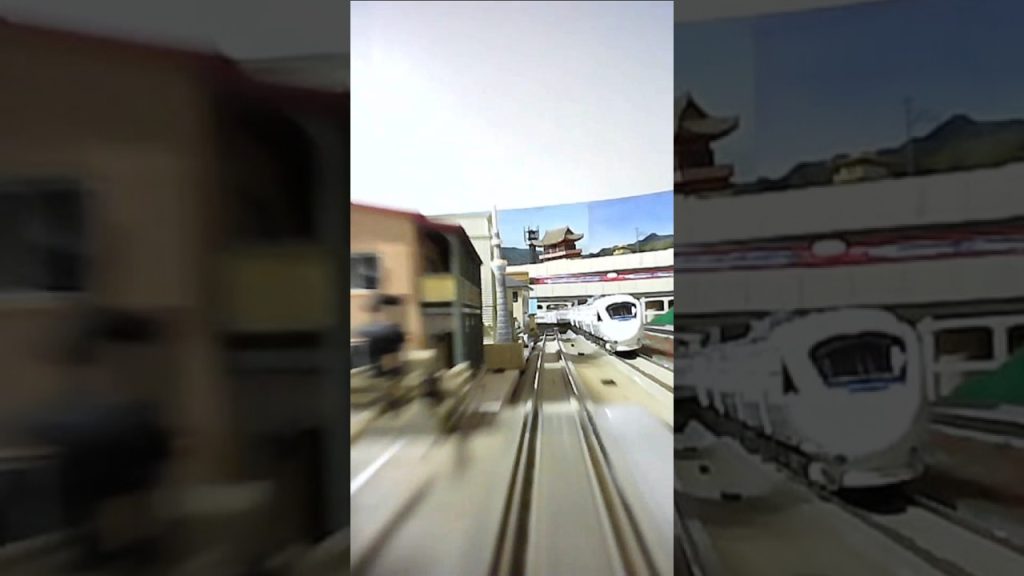カメラカーで追っかけっこ #鉄道模型とカレー焼き #nゲージ