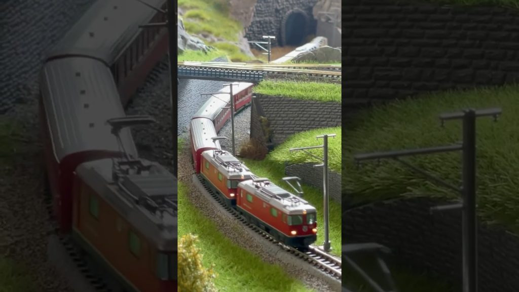 レーティッシュ鉄道　#nゲージ #鉄道模型 #modellbahn
