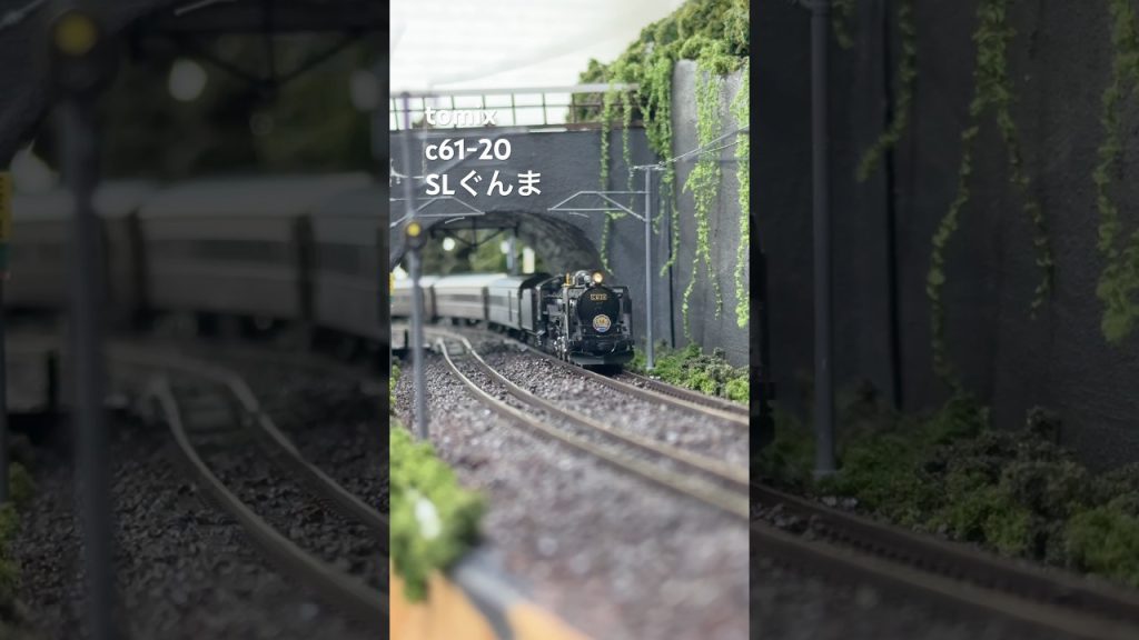 tomix c61 #nゲージ #鉄道模型 #train #蒸気機関車 #レイアウト