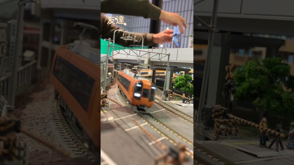 昨日あげた動画の続きです #train #nゲージ #列車 #特急 #特急列車 #近鉄 #特急電車 #近鉄特急 #グリーンマックス #毎日投稿