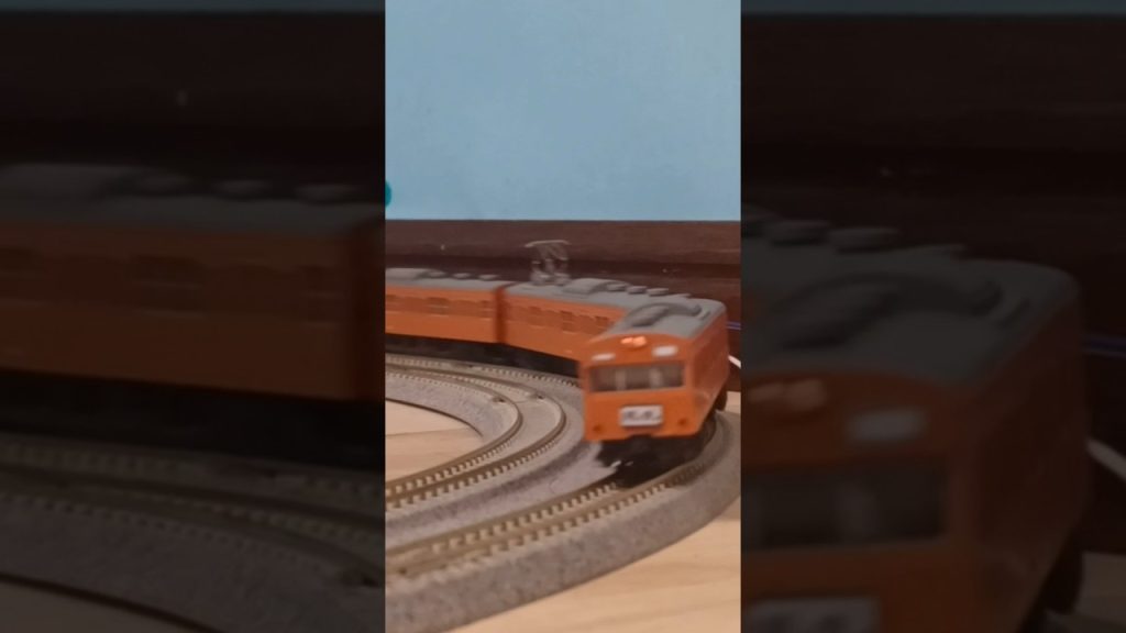 【自宅レイアウト】103系が通過するシーン #nゲージ #nゲージ #kato #103系