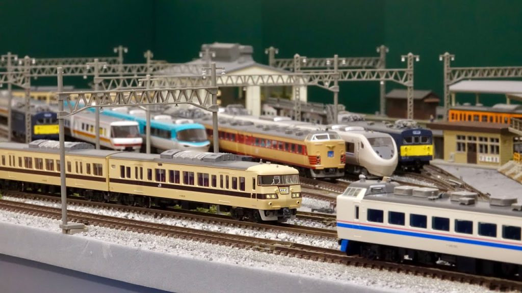 平成初期〜20年くらいまでのJR西日本新快速と特急電車をNゲージで楽しむ！N scale model railroad layout