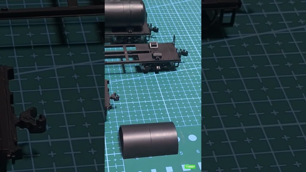 タンク体 短くしたら タムみたいｗ タキ3000改造 Tomix組み立てキット HOゲージ