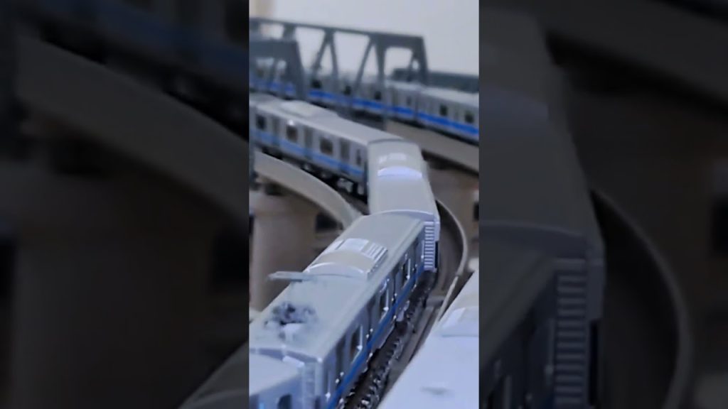 中編4 共走 小田急電鉄 4000形 〈TOMIX〉 & 5000形 〈POPONDETTA〉ODAKYU ELECTRIC RAILWAY 4000 & 5000 ＃train