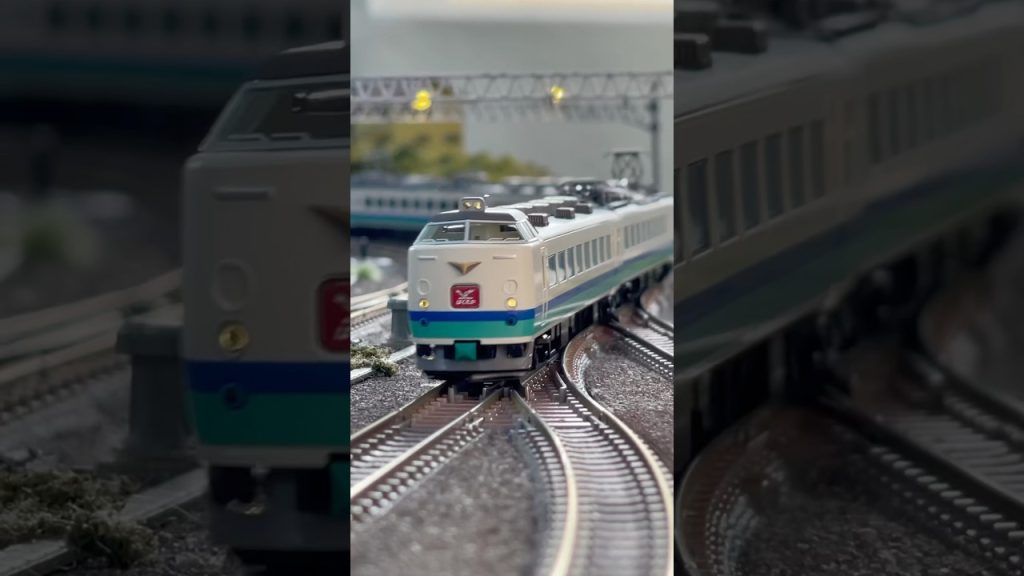 485系上沼垂色 特急はくたか　#nゲージ #鉄道模型 #485系