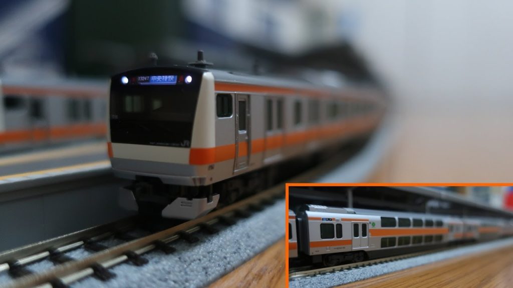 【5084】《Nゲージ》KATO　E233系中央線(T編成・グリーン車組込み)　走行動画