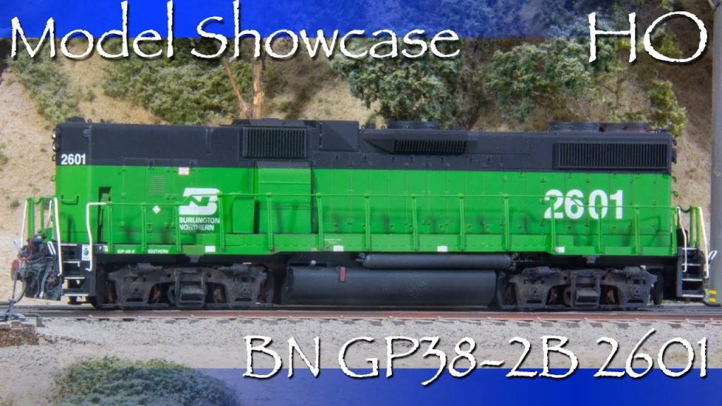 A Locomotive With No Driver? Unique B-Unit! – Model Showcase HO Scale BN GP38-2B 2601