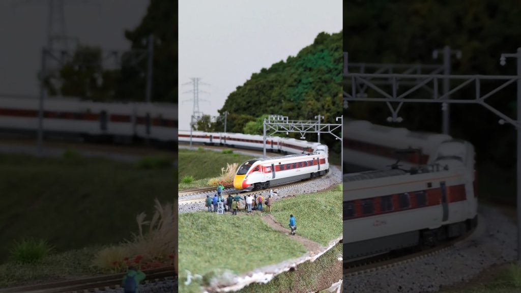#AZUMA #LNER #class800▼KATO N-scale model, LNER Class800 “AZUMA”.