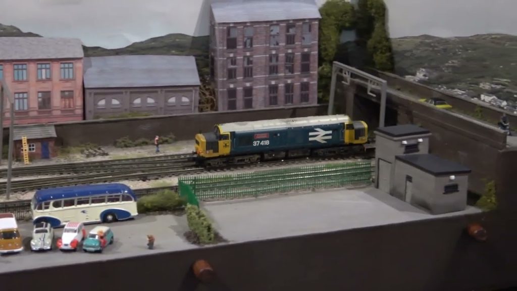‘Braemuir Harbour Station’ N Gauge Model Railway