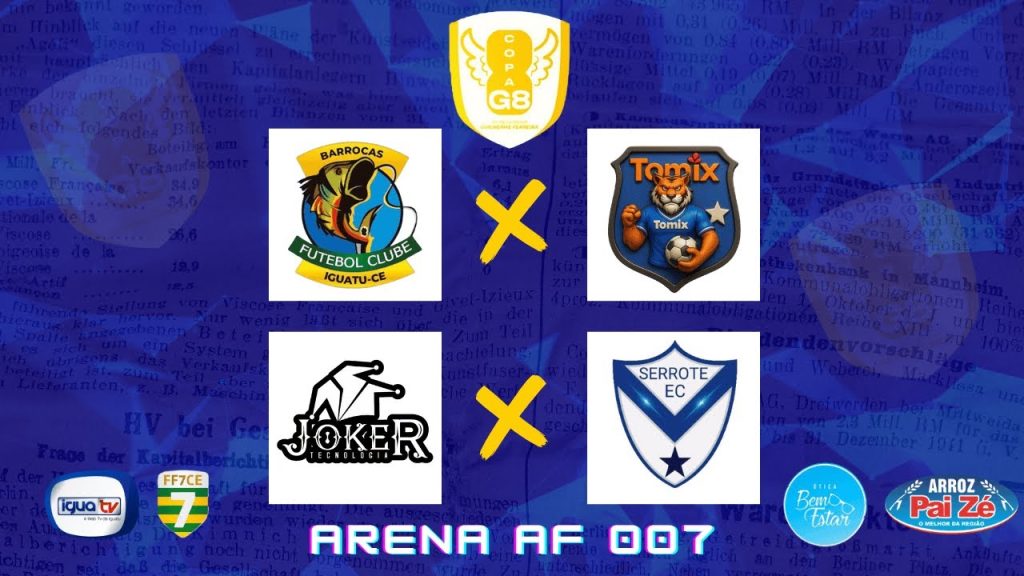 COPA G8 – BARROCAS X TOMIX / JOKER X SERROTE