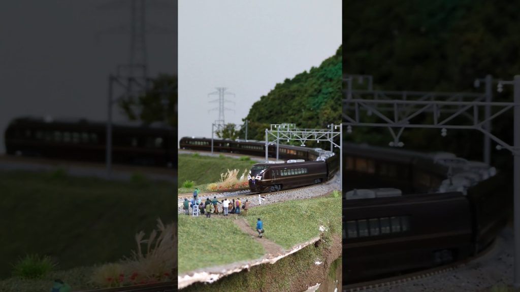 #なごみ #E655系 ▼KATO N-scale model, Series E655 Special Coach for Royal Train “NAGOMI”.