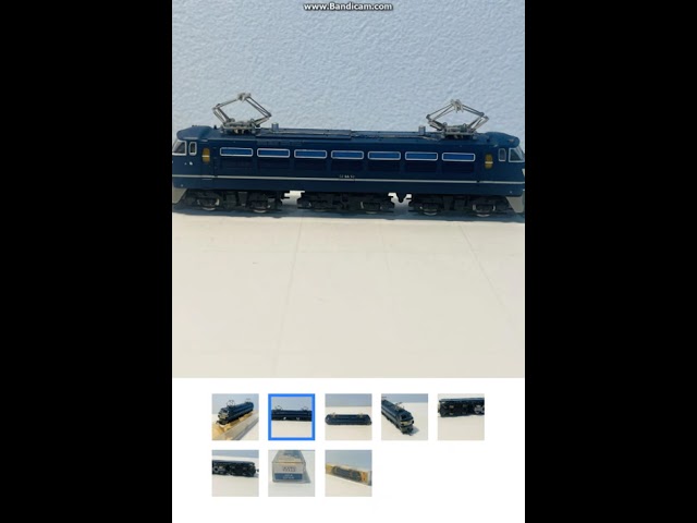 KATO Nゲージ EF66 電気機関車 鉄道模型　304 青カトー
