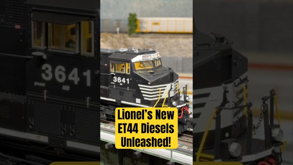 Lionel O-Gauge ET44 Unleashed! #ogauge #trains #modelrailroads #railroads #oscale
