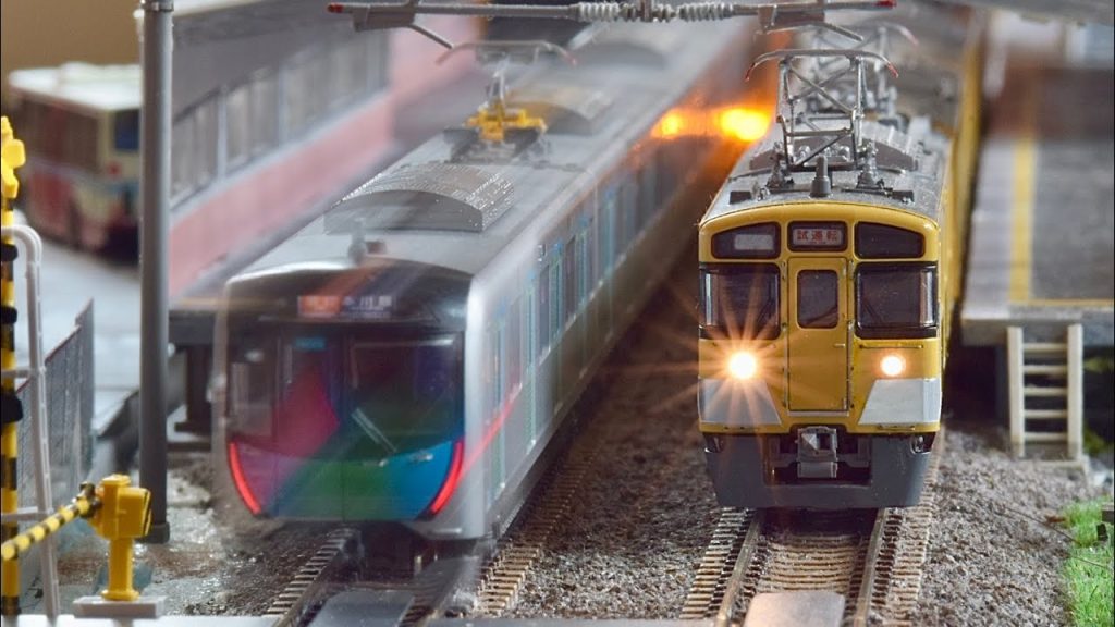 【Nゲージで再現！実写音合成】西武新宿線　武蔵関駅発着・通過集！！