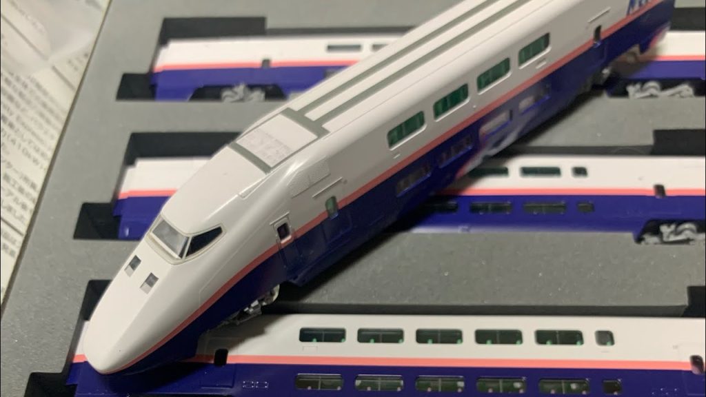 Nゲージ鉄道模型 TOMIX E1系Max新幹線走行シーン