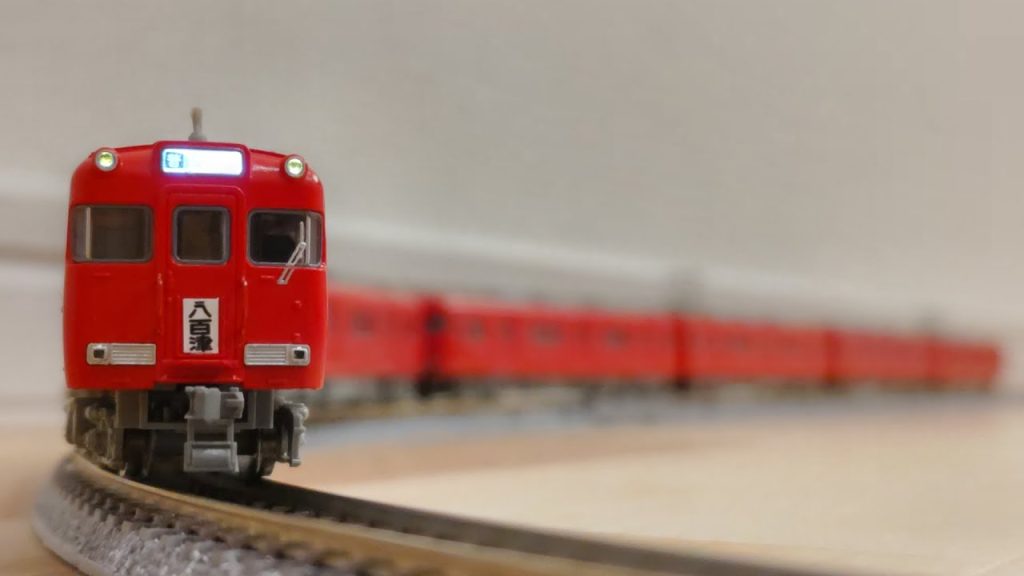 【鉄道模型】【Nゲージ】名鉄6000系中期車の試運転!