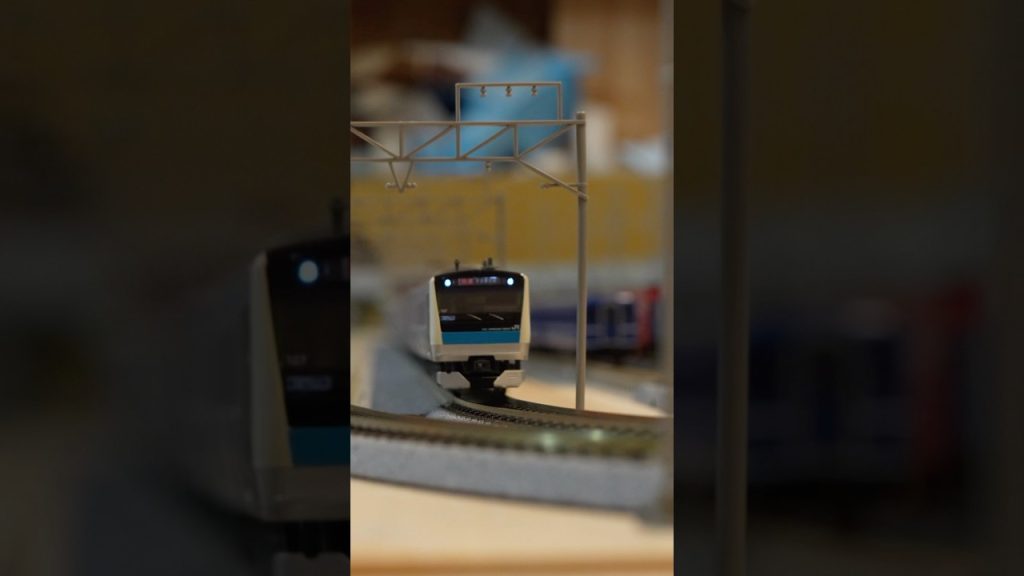 Nゲージ鉄道模型Kato E233系1000番台京浜東北線 #nゲージ #kato #train #railway #modeltrains #列車 #e233系