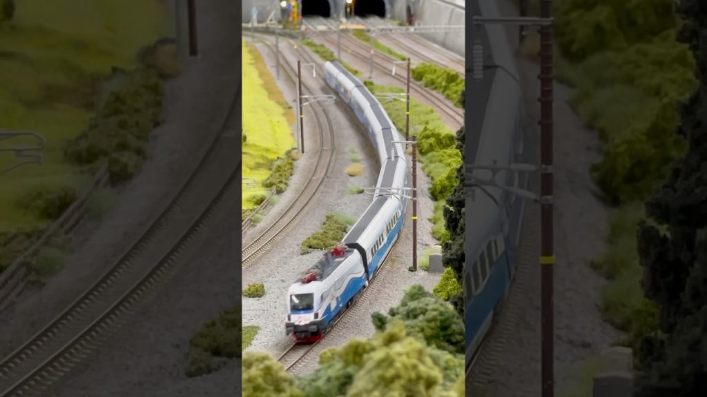 ÖBB Railjet SKI-AUSTRIAラッピング　#nゲージ #鉄道模型 #obby
