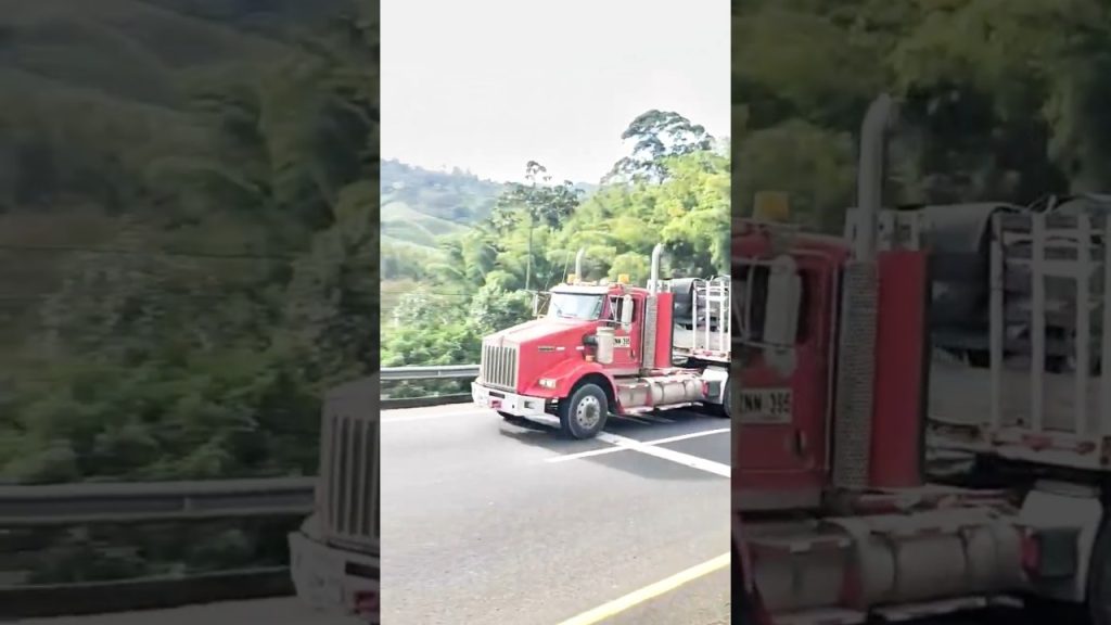 ¿Qué TAN PESADO va este Kenworth? 😱 #camiones #shorts