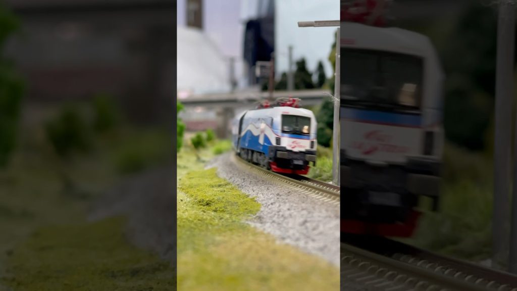 Railjetの重連運転　#nゲージ #鉄道模型 #railjet