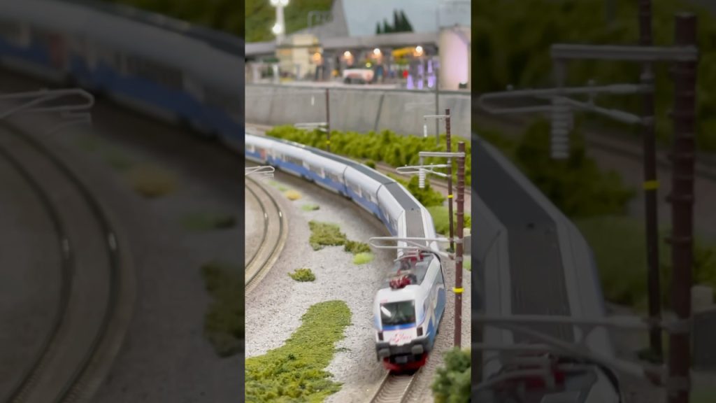 Railjetの重連運転　#nゲージ #鉄道模型 #railjet