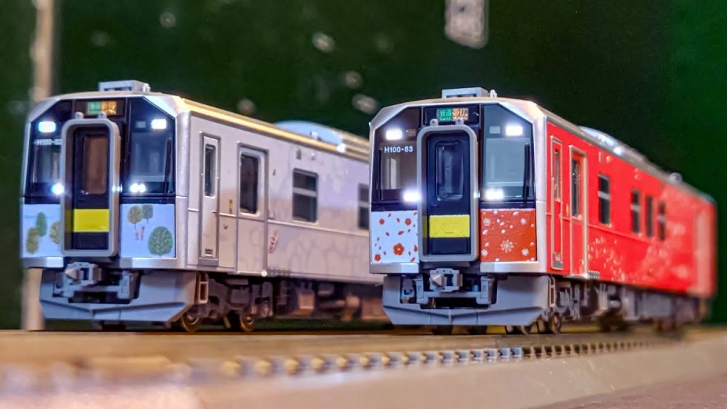 【TOMIX 鉄道模型】【H100形】【Nゲージ】我が家に紅白なディーゼルカーがやって来ました！【釧網線線・花咲線ラッピング】
