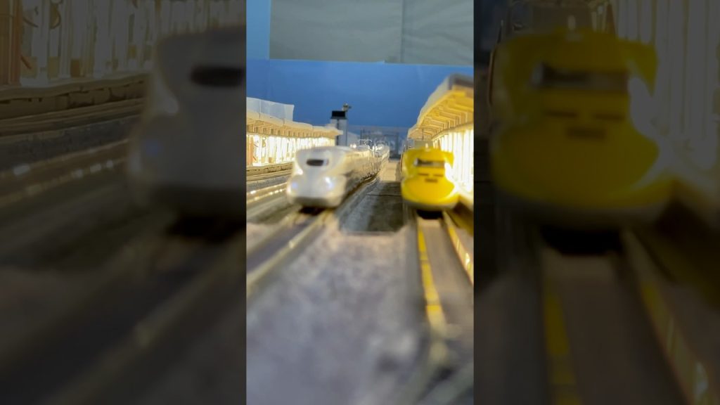 東海道新幹線のぞみ　#nゲージ #鉄道模型 #東海道新幹線