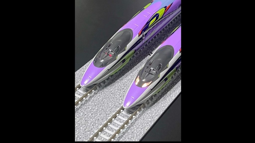 【nゲージ】JR 500系山陽新幹線(500 TYPE EVA) セット J.R. Series 500 Sanyo SHINKANSEN “500 TYPE EVA” #evangelion
