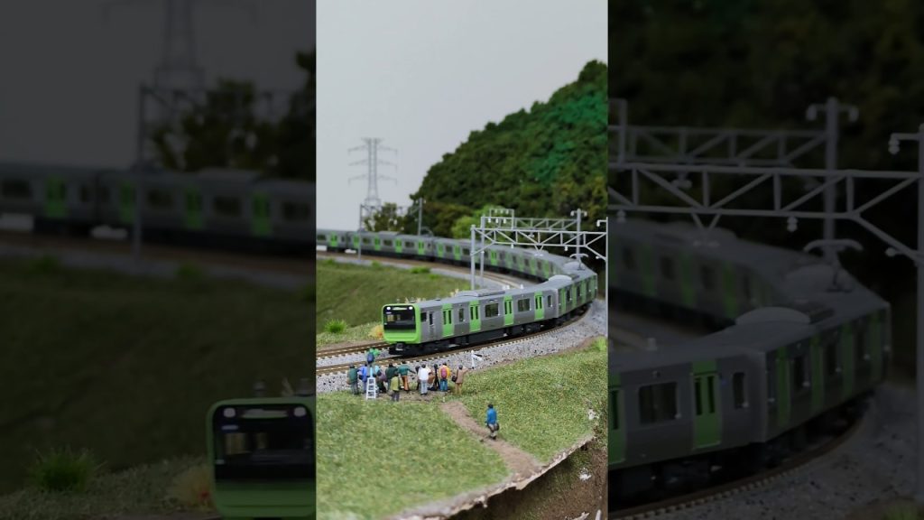 #山手線 環状運転100周年 #E235系 ▼KATO N-scale model, J.R. Series E235 YAMANOTE Line. #shorts