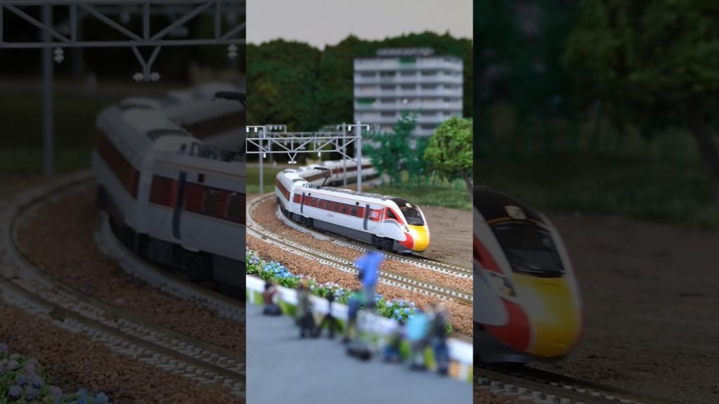 #AZUMA #LNER #class800 ▼KATO N-scale model, LNER Class800 “AZUMA”.