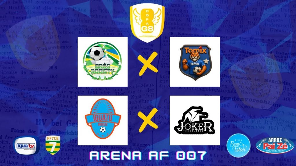 COPA G8 – ORÓS SOCIETY X TOMIX / IGUATU MÓVEIS X JOKER – QUARTAS DE FINAL
