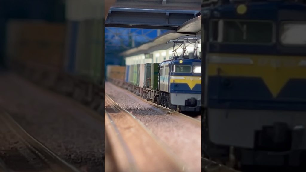 EF65-116 JR貨物試験塗装　#nゲージ #鉄道模型 #jr貨物