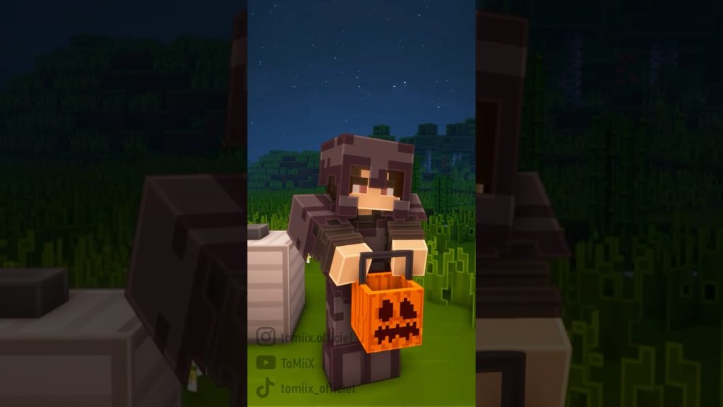 Halloween sur Minecraft !