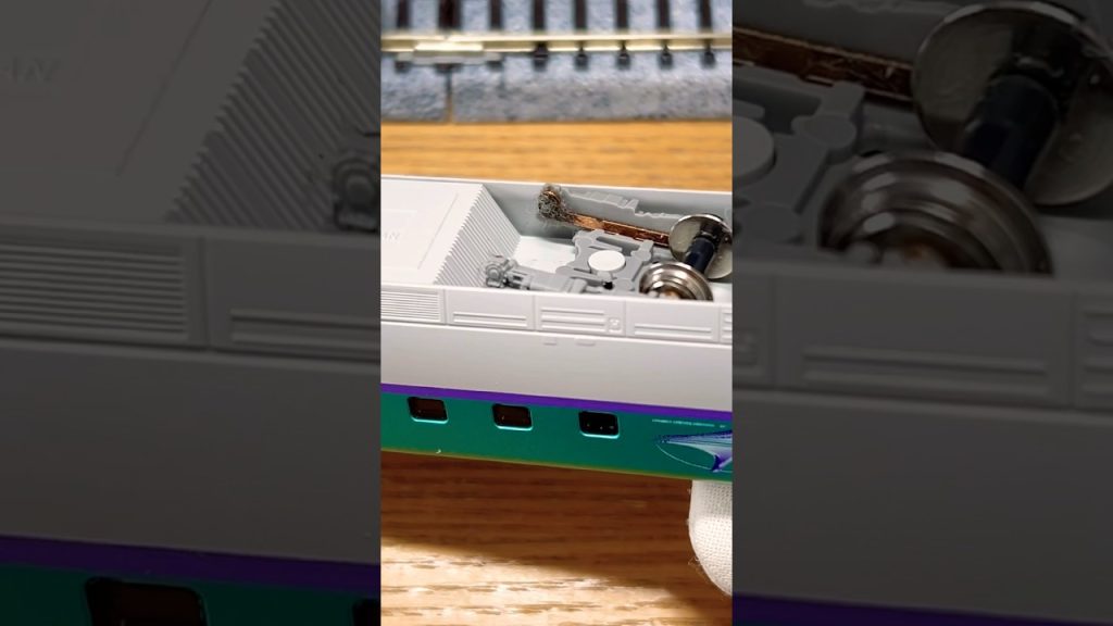 中古Nゲージ注意点！車輪の汚れ・ほこりをしっかりお掃除