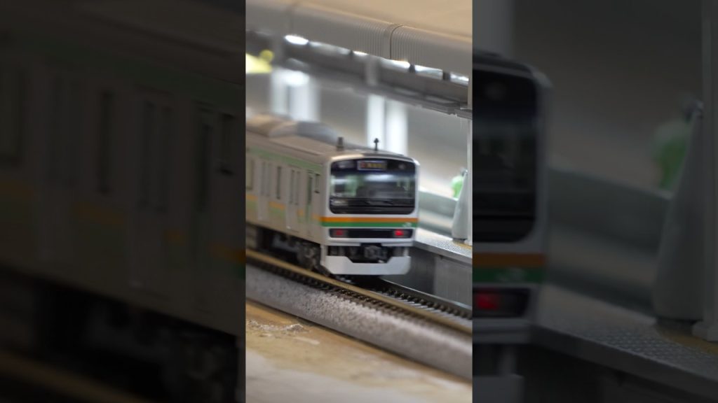 Nゲージ鉄道模型 Kato e231系 東海道線 #kato #railway #nゲージ#train#modeltrains#e231系#東海道線