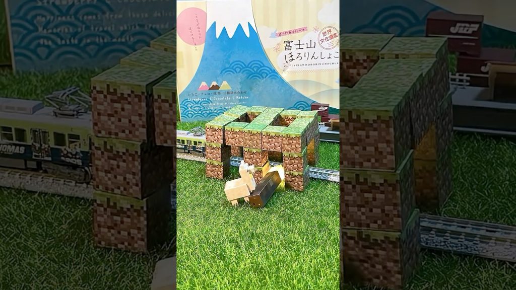 明るい山洞を高速建造！Nゲージトーマスがトンネルを走り抜ける美しいシーン #nゲージ #鉄道模型 #train #modeltrains #トーマス電車 #nscale