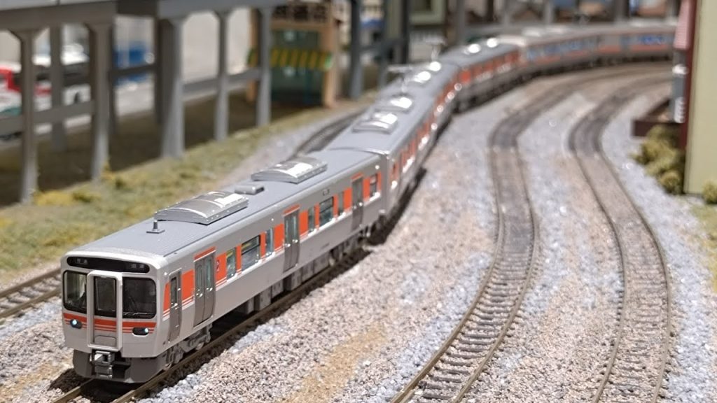 TOMIX 315系3000番台+KATO 313系300番台 (駿河屋本店レイアウト)