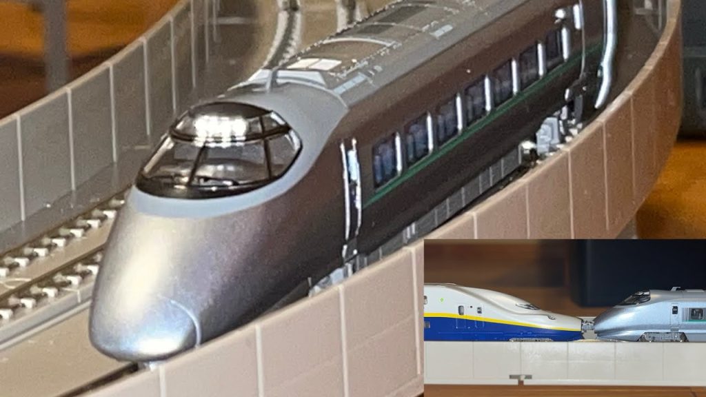 TOMIX JR400系山形新幹線(つばさ・登場時塗装)開封&走行