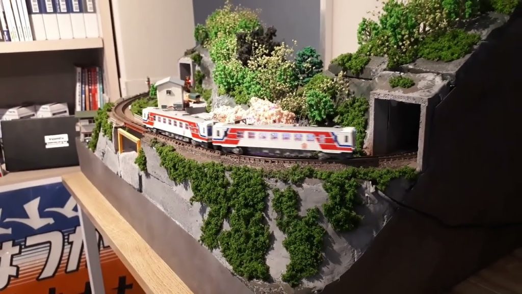 TOMIXショールーム東京秋葉原で三陸鉄道36-100形の走行