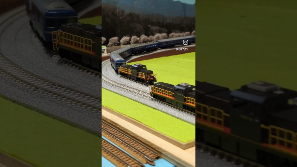 試運転してみた🤗 #dd200 #tomix #マイクロエース #nゲージ