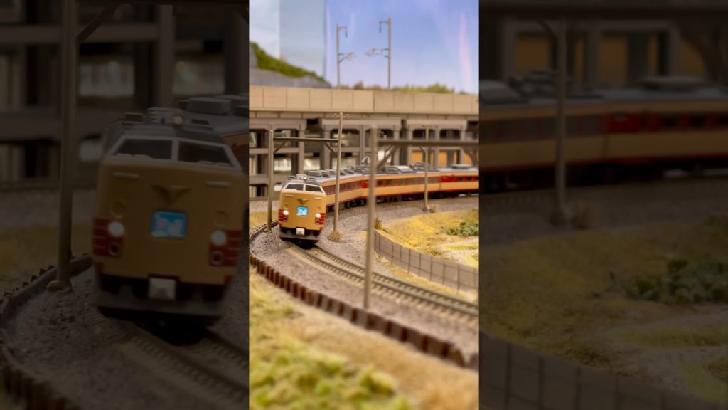 特急雷鳥　#nゲージ #鉄道模型 #特急雷鳥