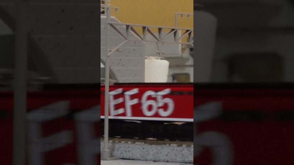 nゲージ KATO EF65 + スーパーエクスプレスレインボー  #kato   #nゲージ  #railway  #鐵道模型  #虹釜